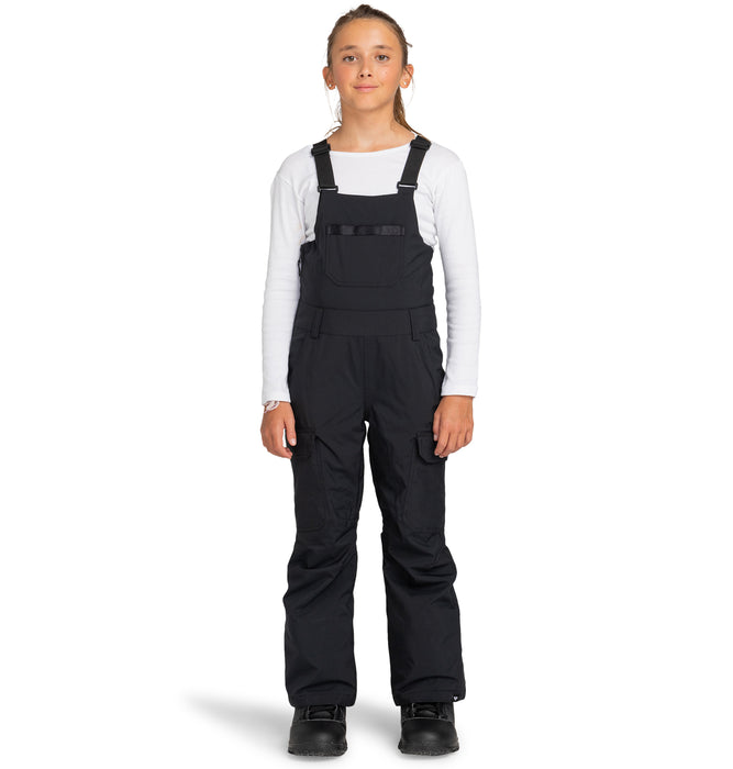 ROXY キッズ NON STOP BIB GIRL ビブパンツ つなぎ ワンピース スノー