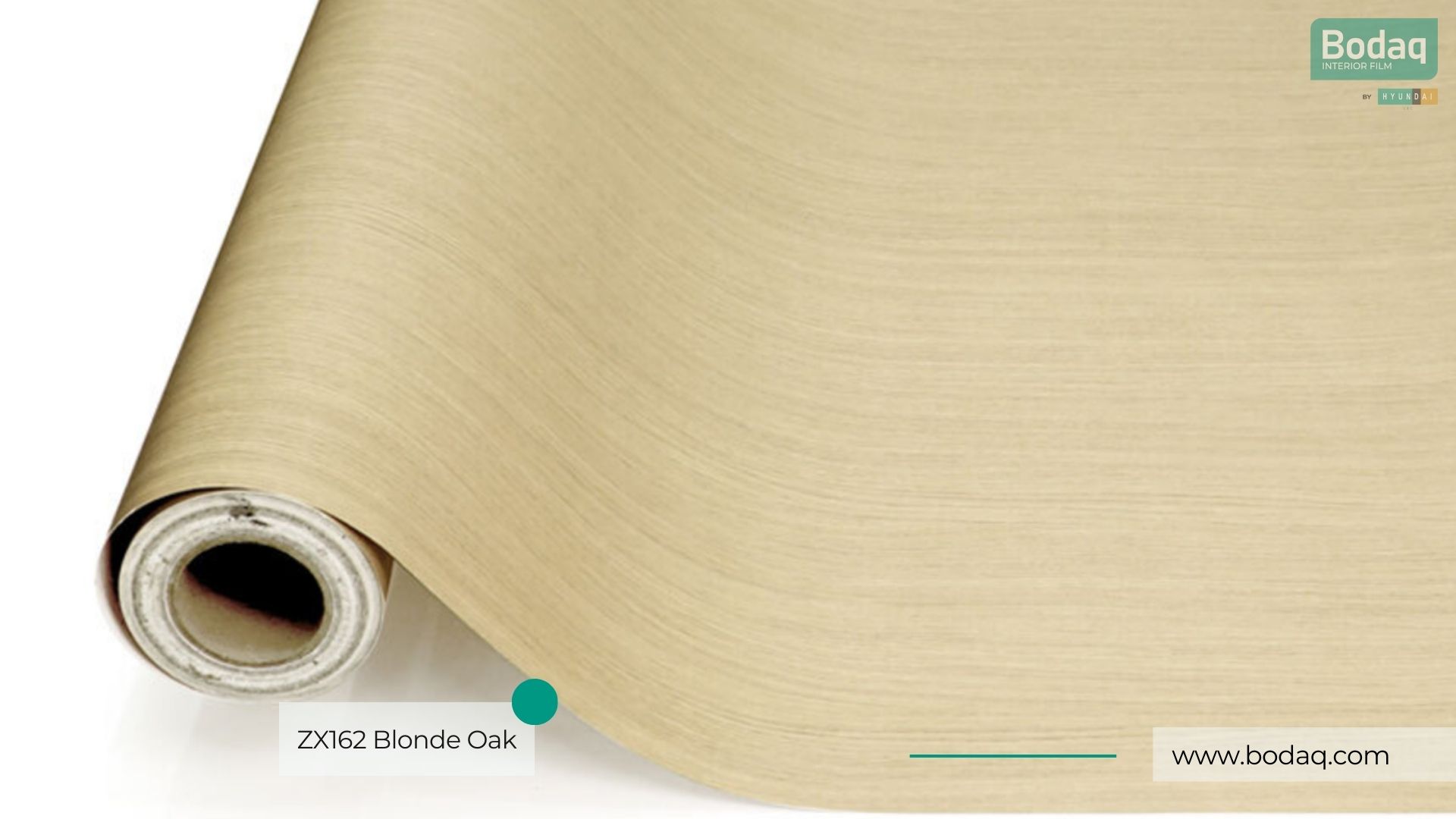 ZX162 Blonde Oak Interior Film - Wood Collection