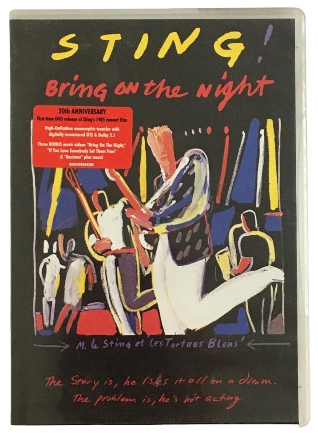 DVD STING Bring On The Night - Antiguidades CASA DO VELHO
