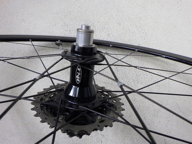 のむラボ 1号 手組ホイール 前後セット のむラボホイール1号withパワー