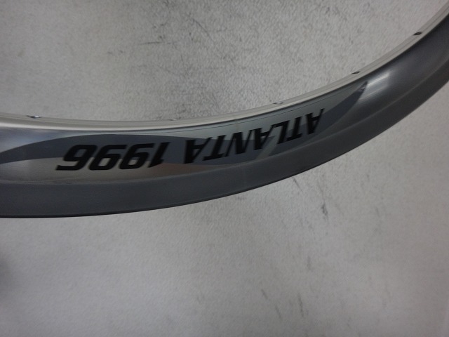 アトランタ1996リムで前輪を組みました | のむラボ日記