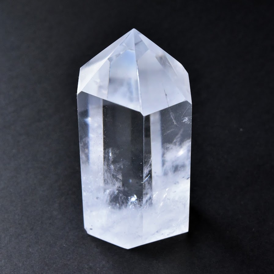 クリスタル（水晶ポイント）エンジェルフェザー&レインボー