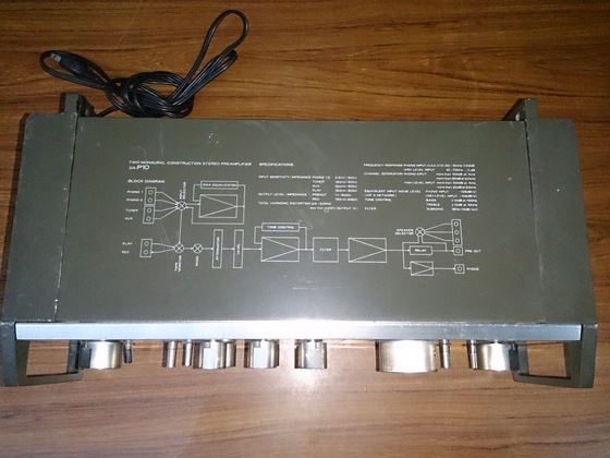DIATONE プリアンプ DA-P10を修理してみた～(笑) - うにとジムランと