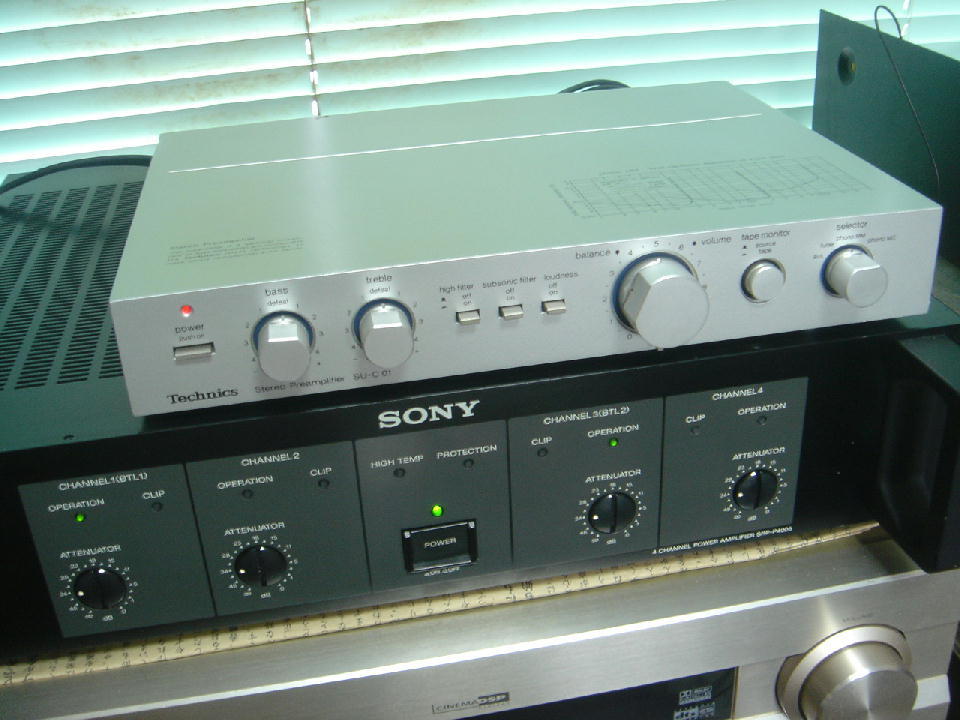 テクニクス SU-C01 1日目 - アンプとインプとの日々
