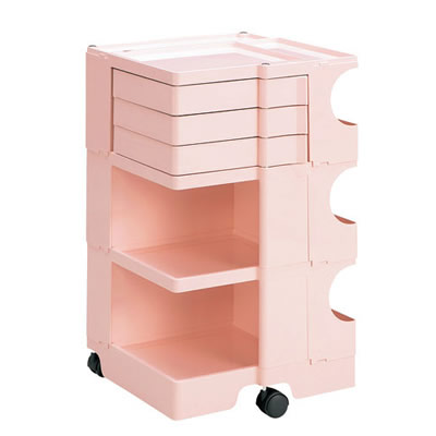 ライトピンク色をしたジョエコロンボ Boby Wagon(ボビーワゴン