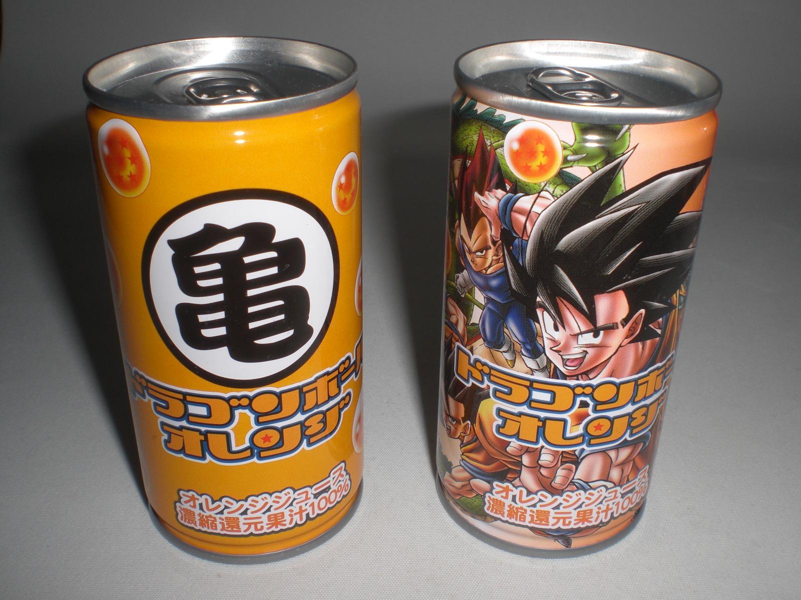今日のDBグッズ その354】ドラゴンボール オレンジジュース