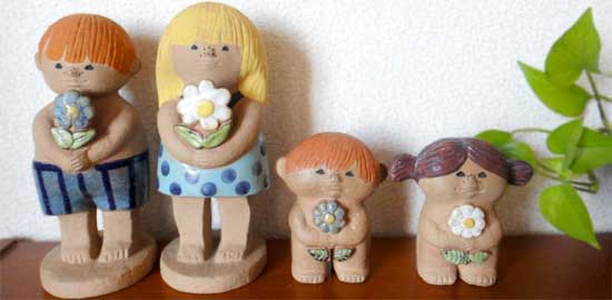 リサ・ラーソン Lisa Larson アダム＆イブ☆Gustavsberg | Moikka