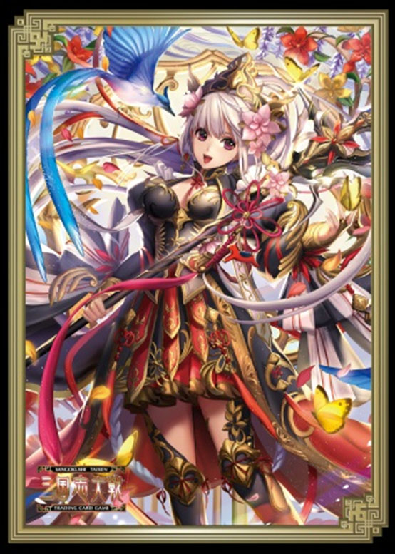 スリーブ】三国志大戦TCGから人気絵師描き下ろしイラストのスリーブが