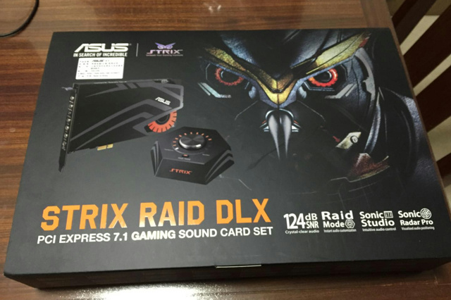 ASUS STRIXシリーズの最上位サウンドカード『STRIX RAID DLX』 | ヲチモノ