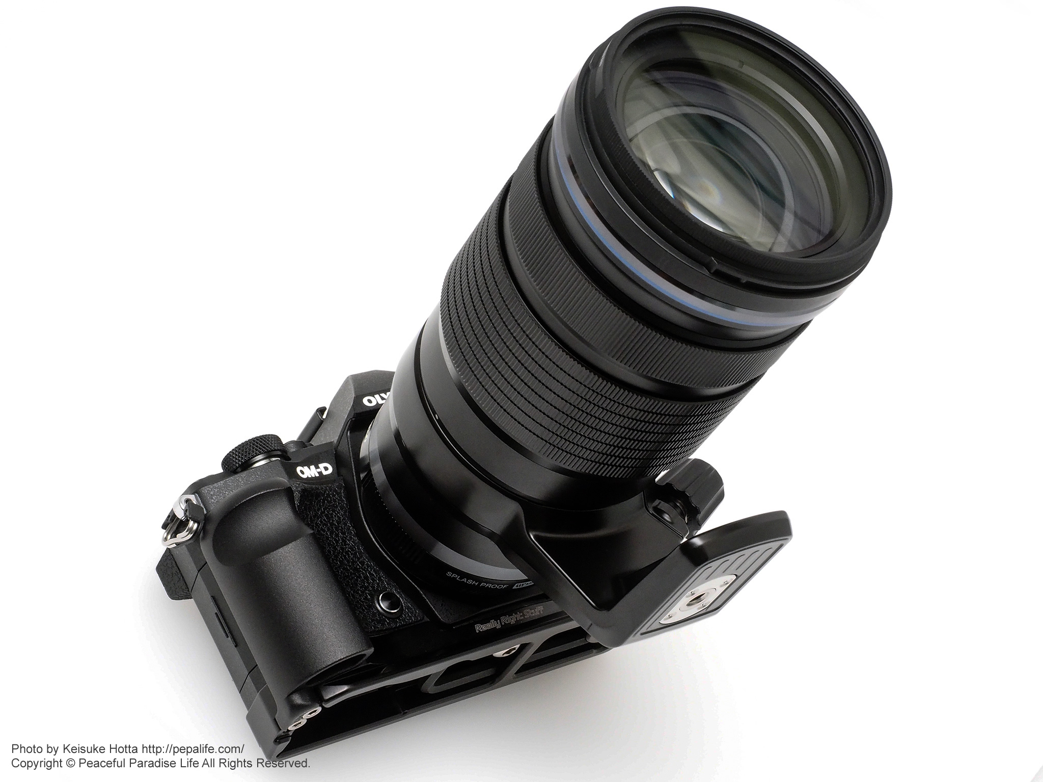 RRS (Really Right Stuff) BOEM52: Plate for OM-D E-M5 Mark II 使用