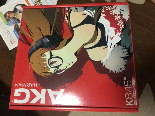 ヘッドホン】AKG 『K845BT P5 SAKURA FUTABA EDITION』 画像など