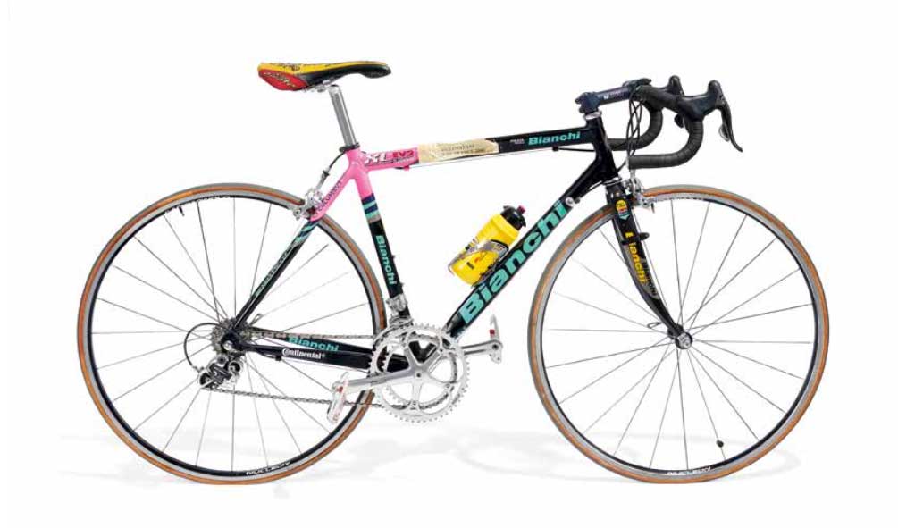 マルコ・パンターニの愛車ビアンキ2台がオークションに出品予定 意外に