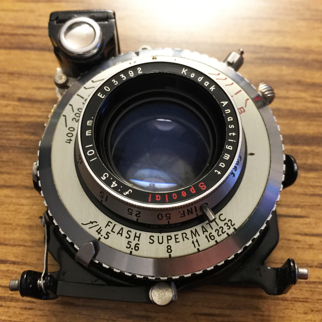 Adapting a Kodak Monitor Six-20 Anastigmat Special lens to a