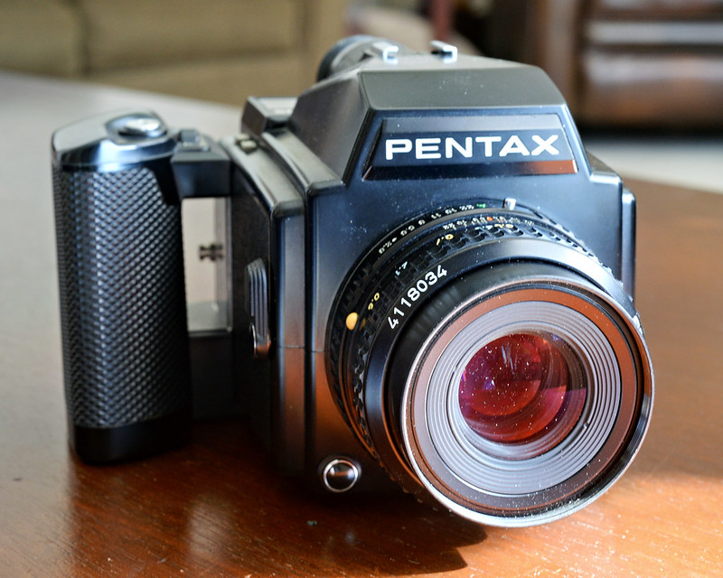 Pentax 645 - Down the Road