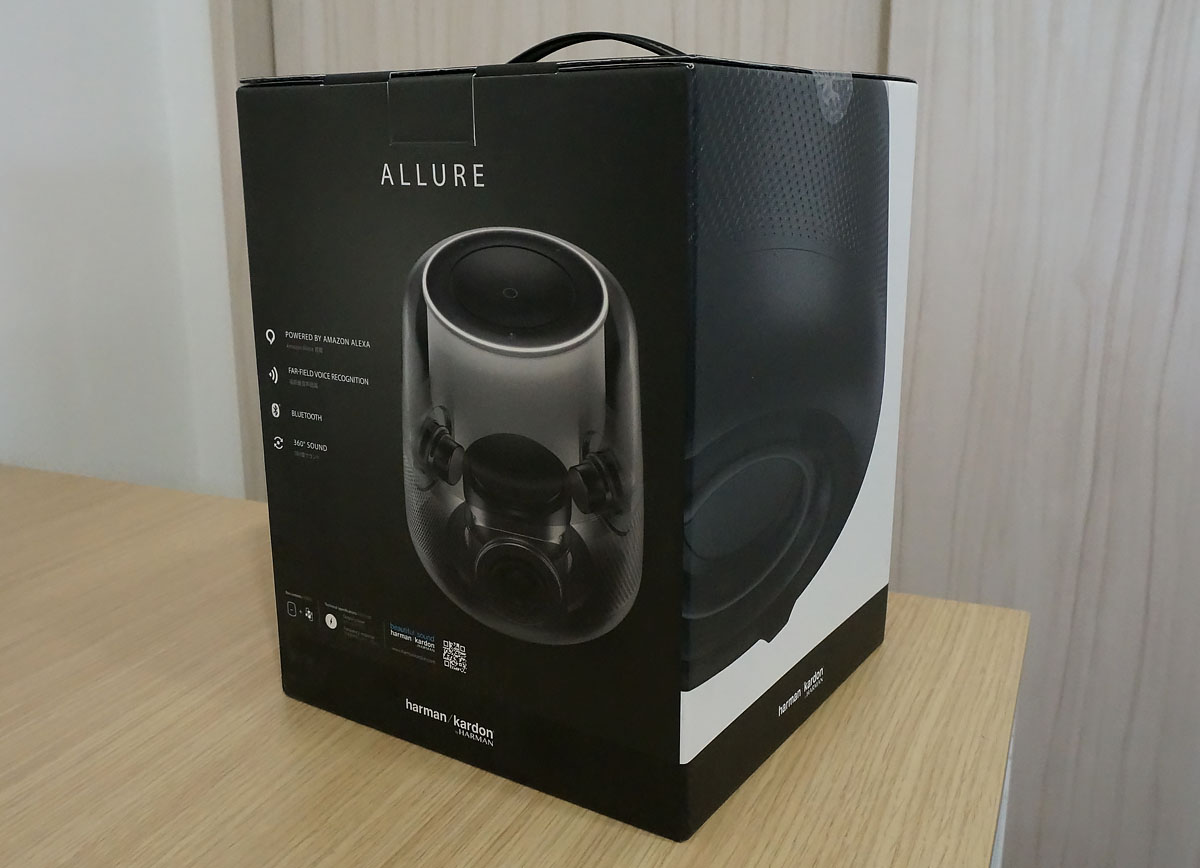 Alexa搭載スマートスピーカー Harman Kardon Allureレビュー。高音質で