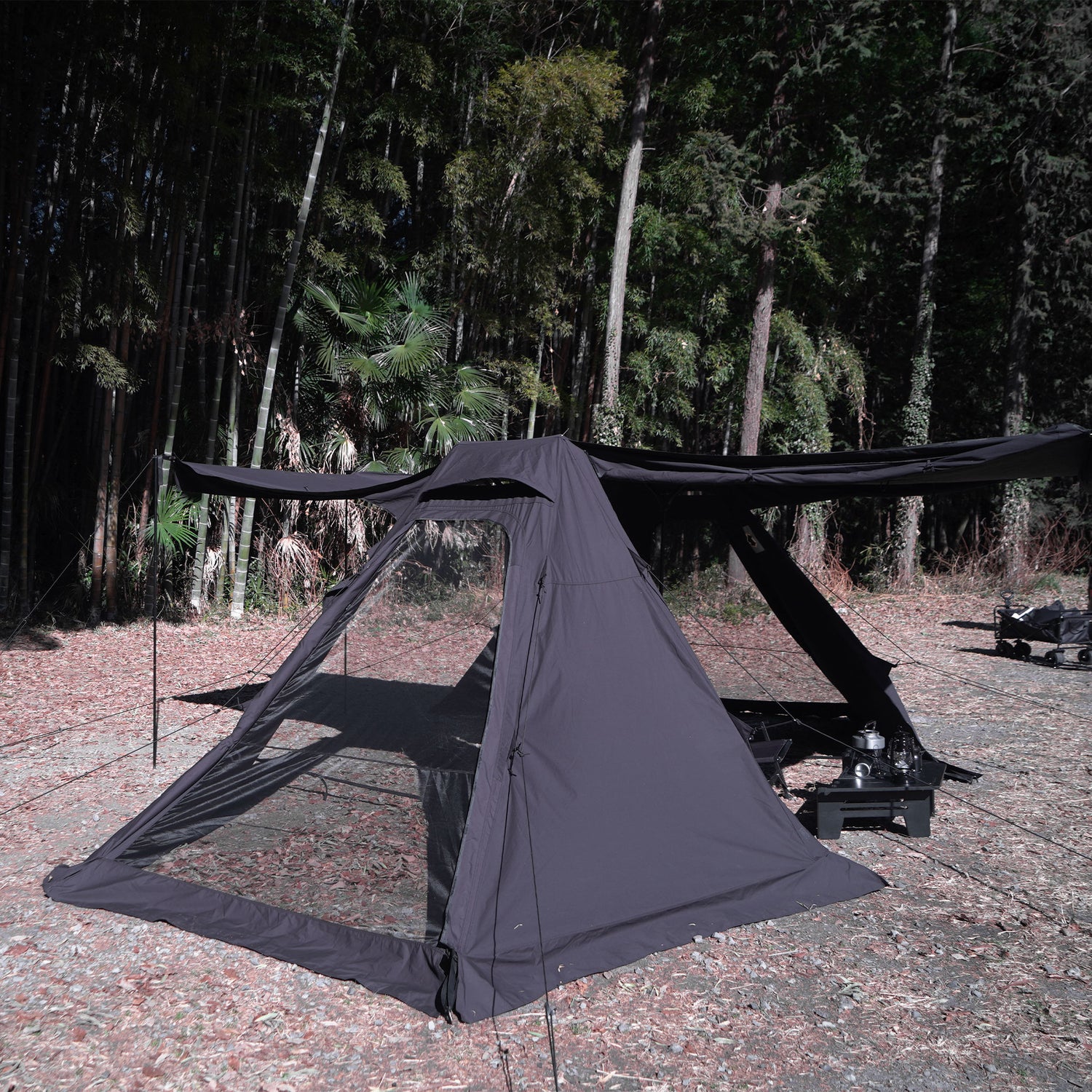 BLACK SHELTER TWIN V2 ブラックシェルターツイン ブラックテント TC