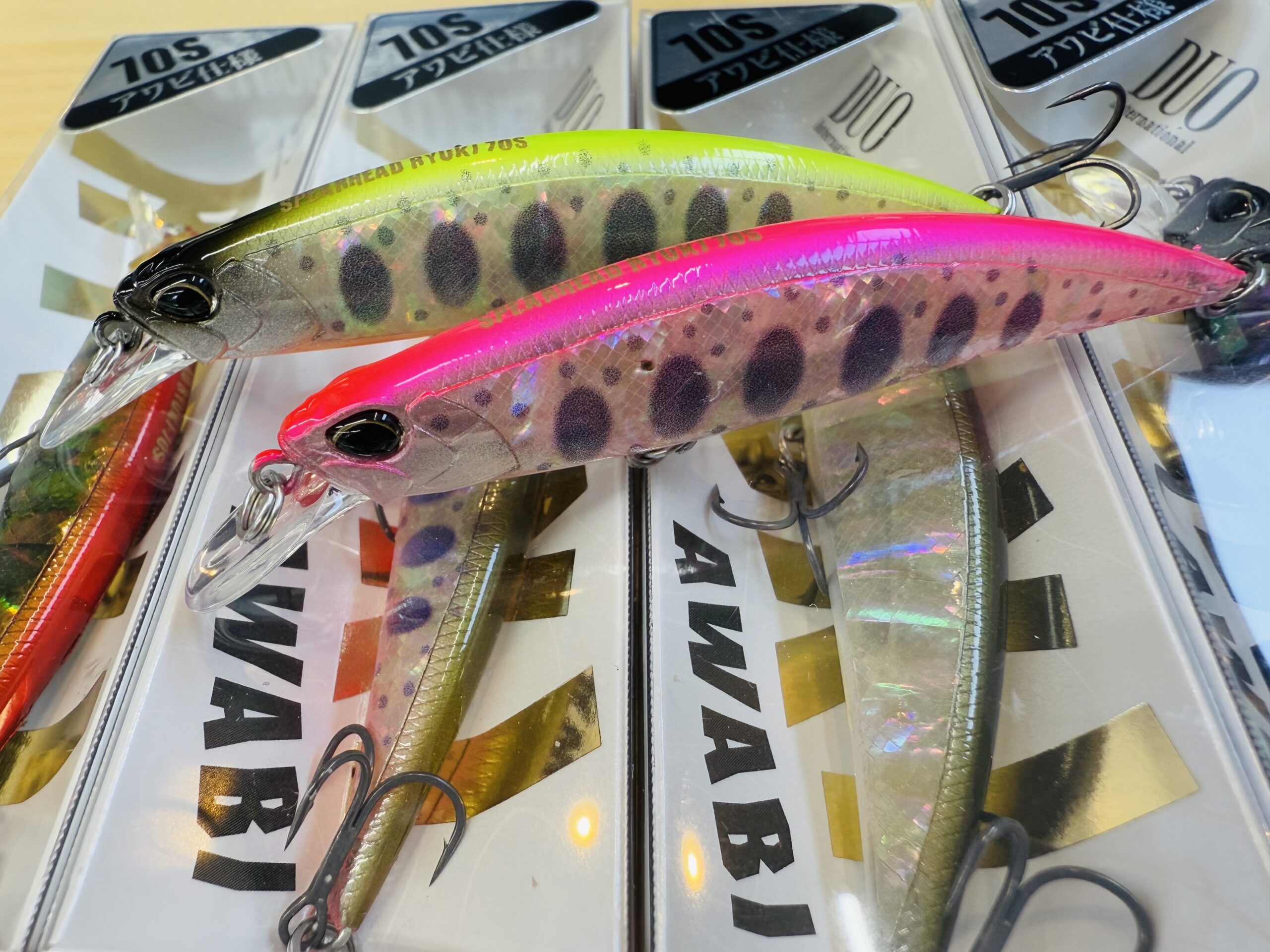 DUO】NEW”スピアヘッド リュウキ 限定生産アワビ貼り仕様“各サイズ入荷