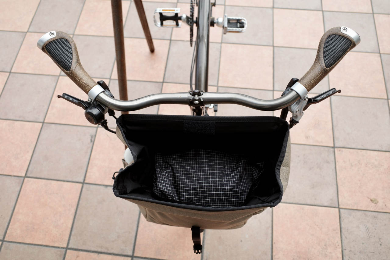 FAIRWEATHER* brompton bag mini (purple) - BLUE LUG GLOBAL ONLINE STORE