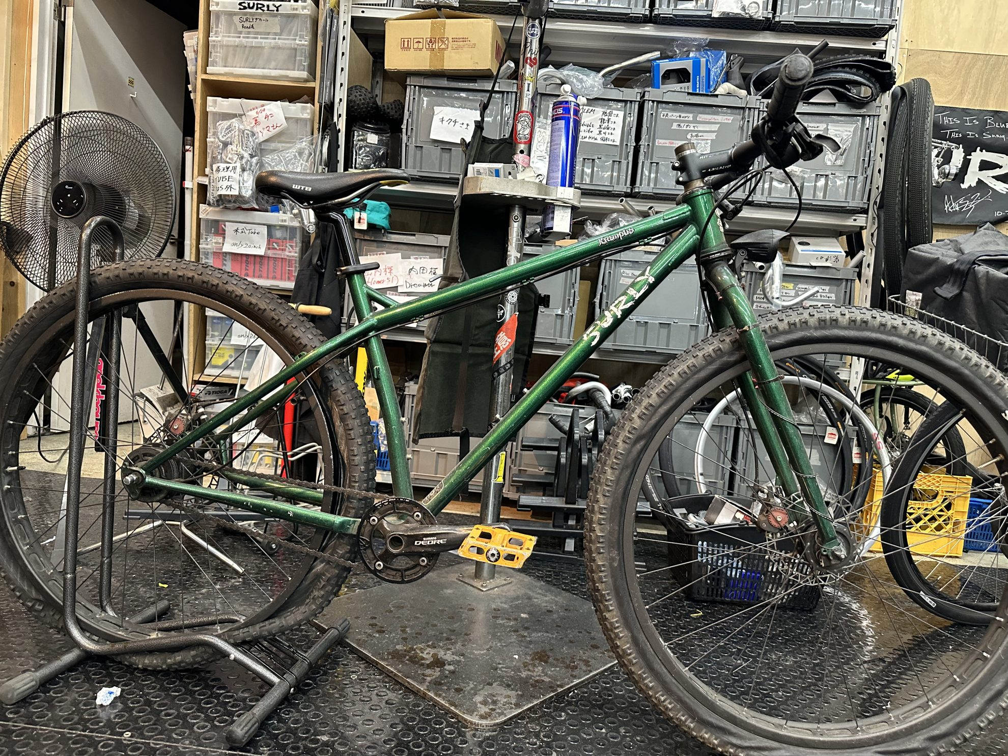 F-A-S-T OLD MTB クロモリ TREK ブルーラグ サーリー F-A-S-T OLD MTB