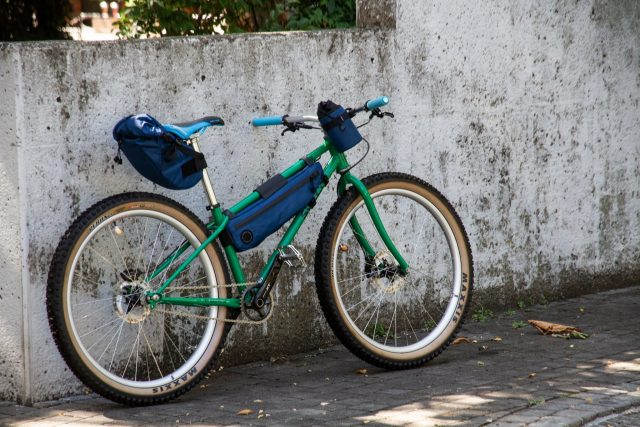 FAIRWEATHER フレームバッグ ネイビー ブルーラグ Surly FAIRWEATHER