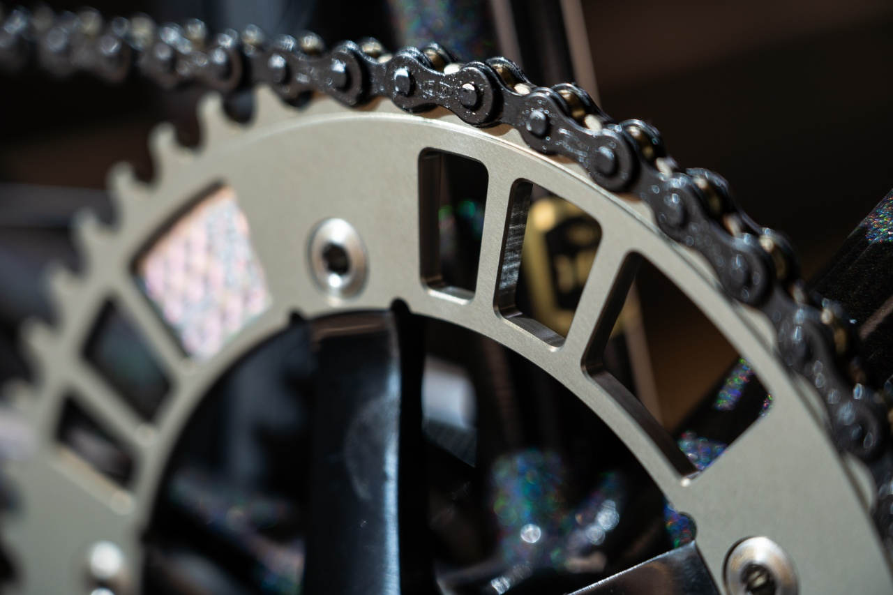 AARN* track chainring 43T (trico camo) - BLUE LUG ONLINE STORE