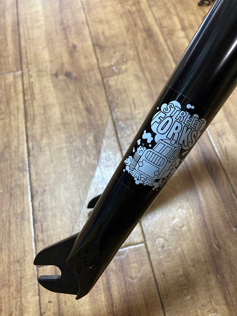 ANIMAL STREET 15MM OFFSETフォーク 3/8 / ブラック – BMXショップ