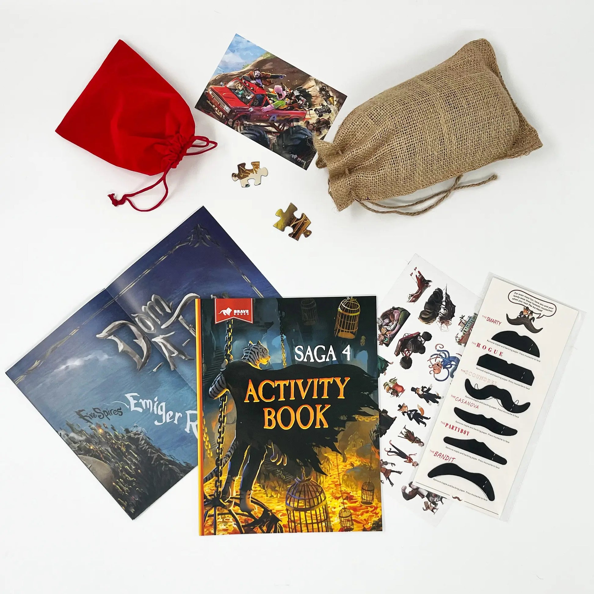 Saga Four Treasure Box – Brave Books