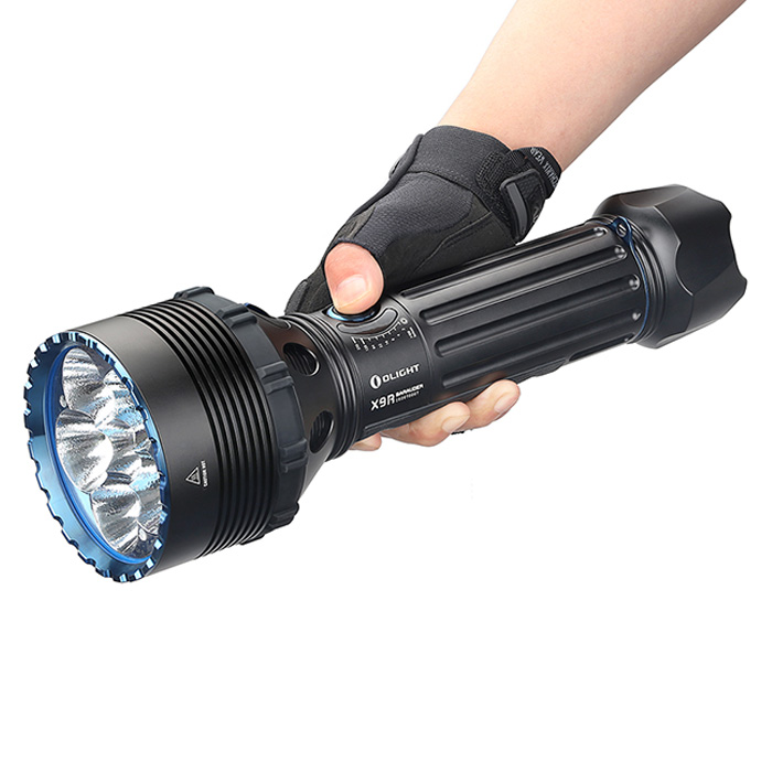 Olight X9R Marauder Rechargeable Flashlight | 25,000 Lumens