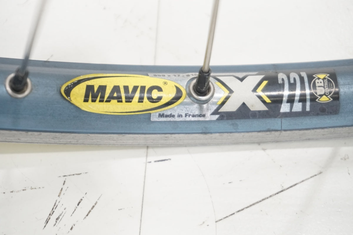 MAVIC 「マビック」 X221リム SHIMANO DEORE LX M570ハブ SHIMANO8-9速