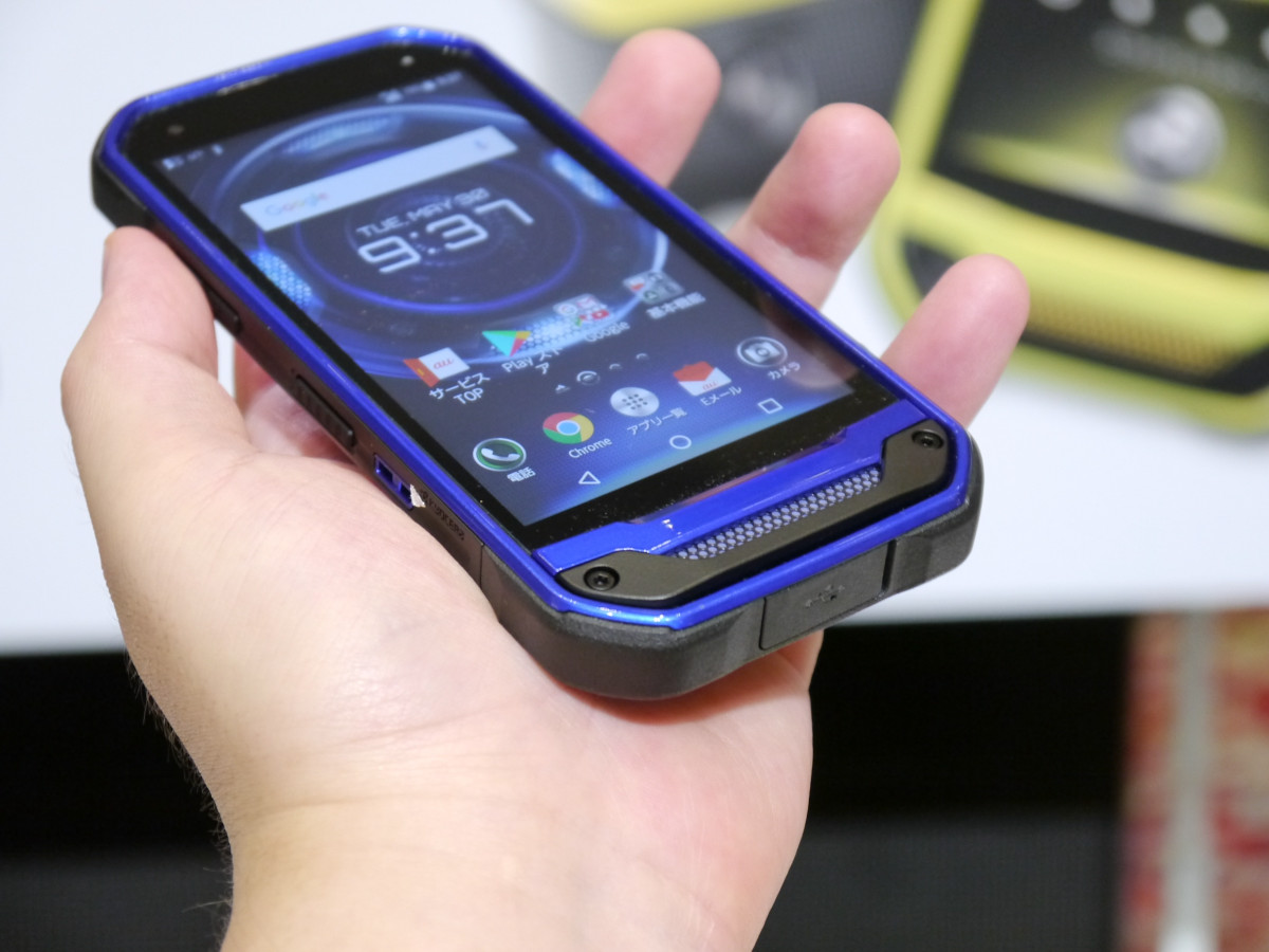 画面が割れない超絶タフネススマホ「TORQUE G03」速攻レビュー、各種