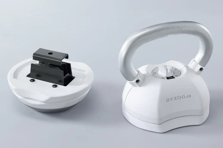 Pure Series 13.6 kg (30LB) Adjustable Kettlebell (white