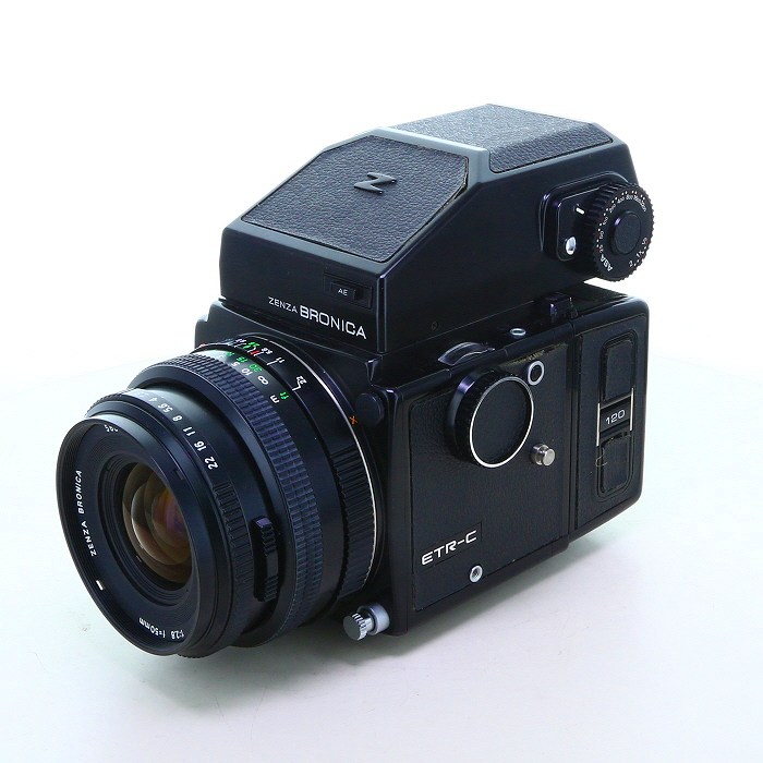 中古】(ブロニカ) BRONICA ETR-C(AE) + ゼンザノンPE 50/2.8｜ナニワ