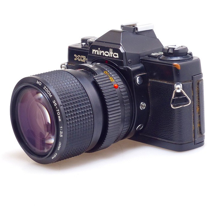 中古】(ミノルタ) MINOLTA XG-E ブラック + NEW MD 35-70/3.5｜ナニワ