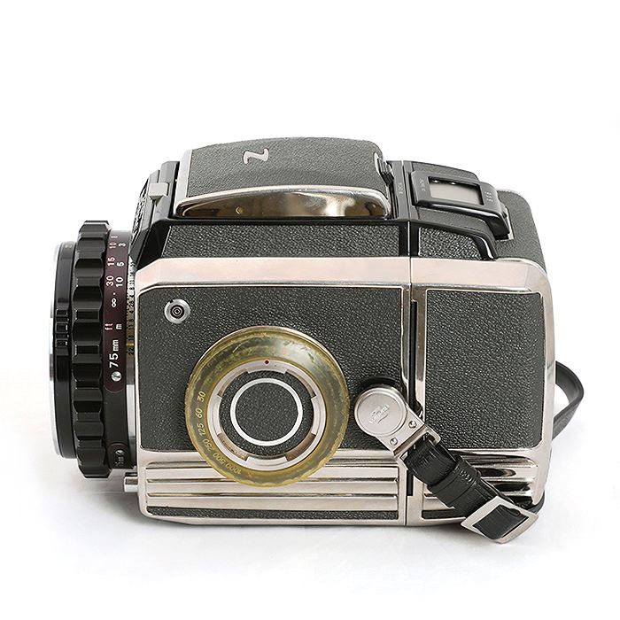 中古】(ブロニカ) BRONICA S2 後期 +ニッコールP 75/2.8 +マガジン