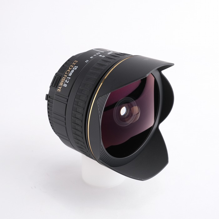 中古】(シグマ) SIGMA 15/2.8 EX DG フィッシュアイ ニコンFマウント用