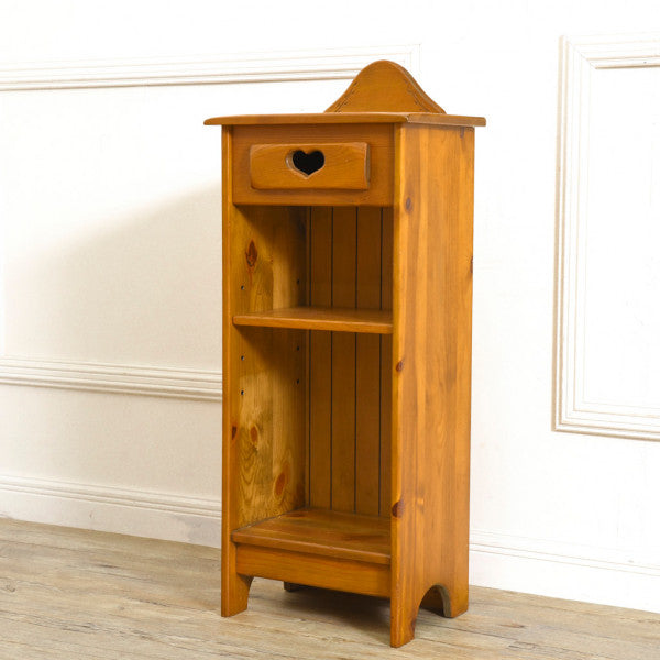 Enfant アンファン ローボード ハート扉 カントリー家具 木製 ①