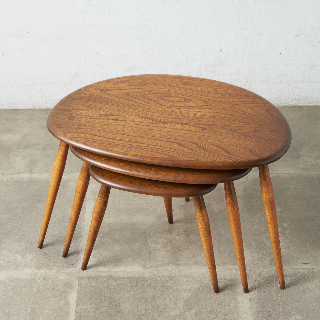 アーコール ERCOL ヴィンテージ 円形 ラウンドセンターテーブル