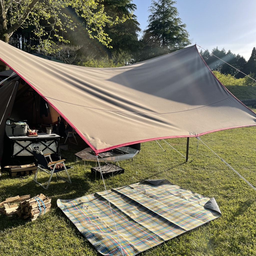 完全レビュー】テンマクデザイン「焚火タープコットンヘキサM」は買い