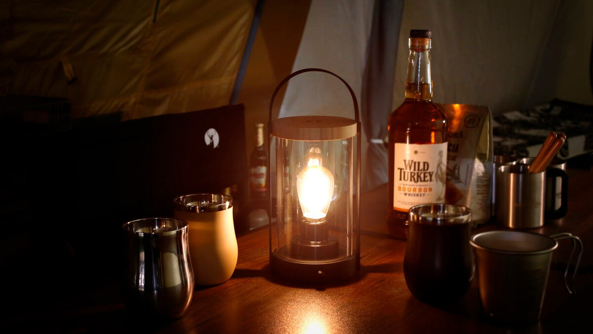 キャプテンスタッグから「ルナ LEDフィラメント電球ランタン」登場