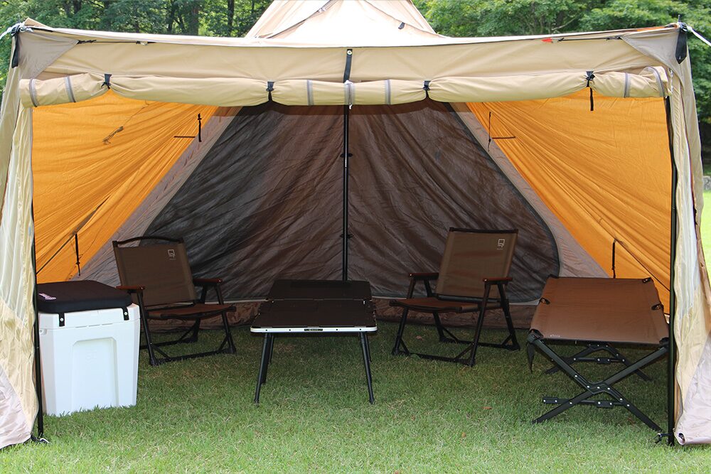 テンマクデザイン2025年新商品「フロントフラップワイド」 | キャンプ