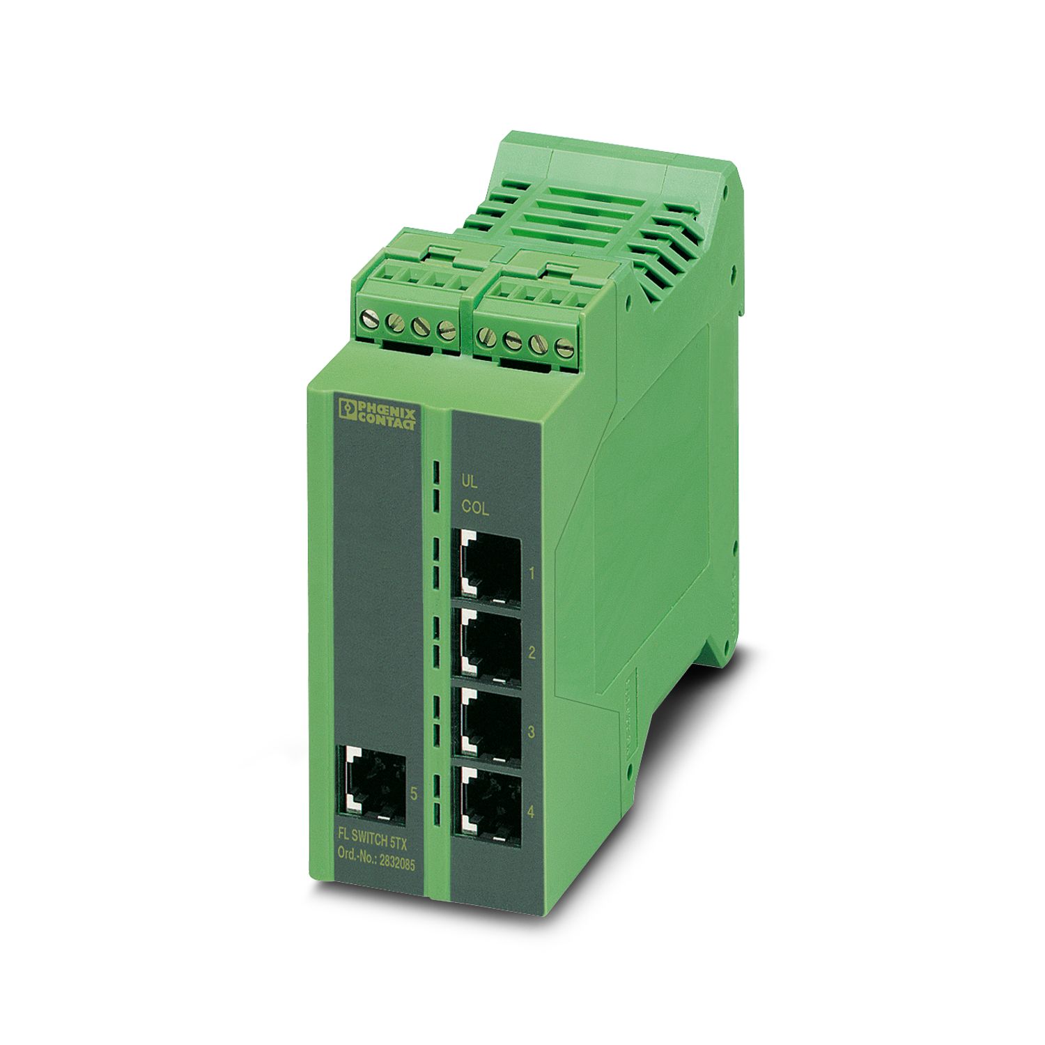FL SWITCH 5TX - Industrial Ethernet Switch - 2832085 | Phoenix Contact