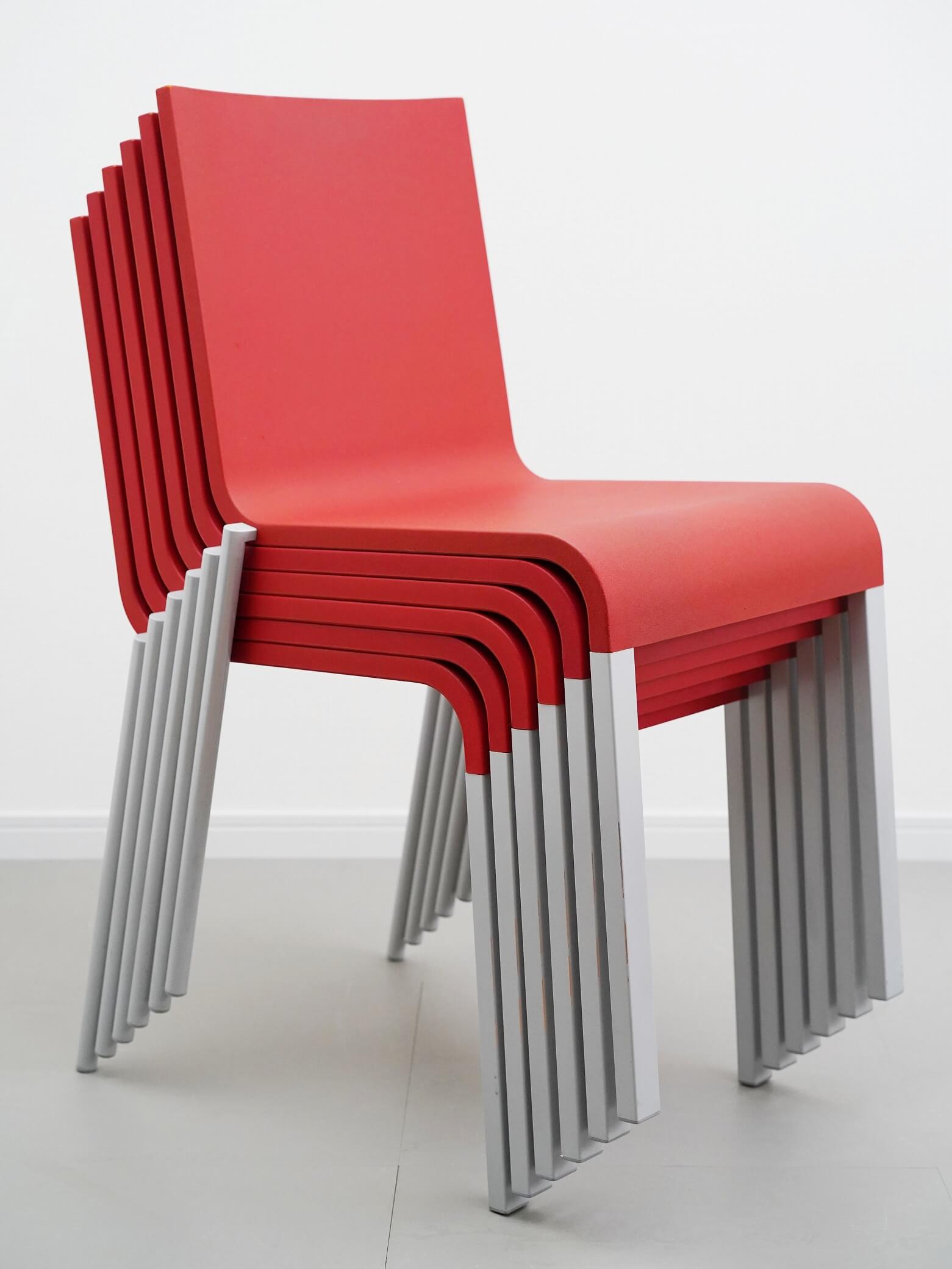 03 ゼロスリー ヴィトラ レッド 赤 マールテン・ヴァン・セーヴェレン