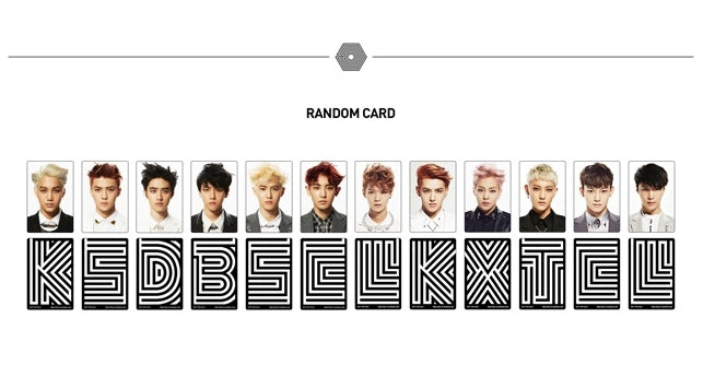 EXO Mini Album Vol2 Overdose Booklet Random Card 1p Kpop CD K
