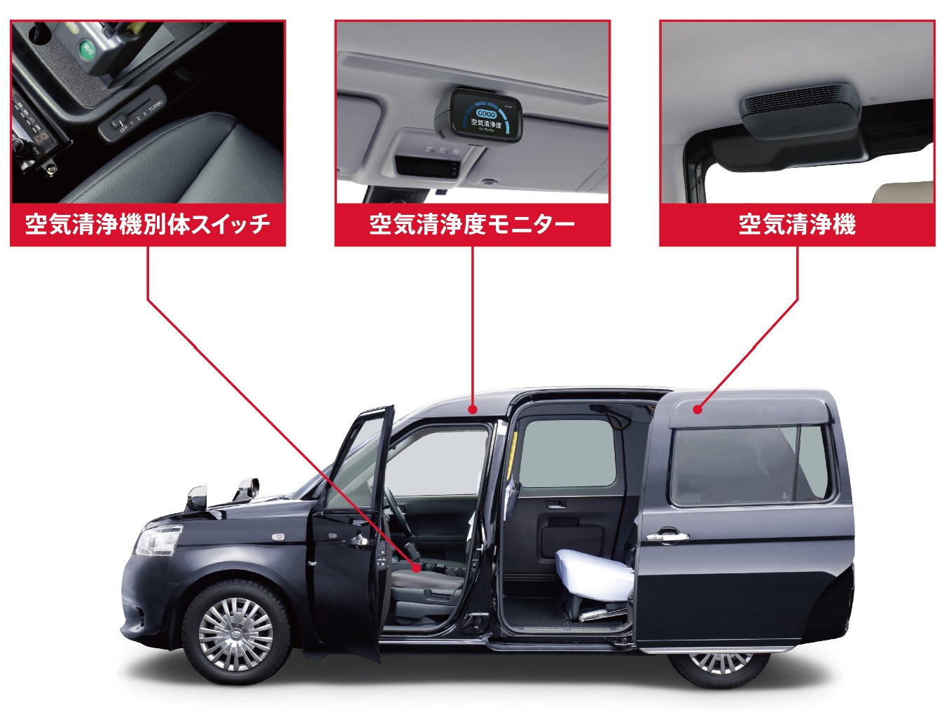 デンソー、車内空気の洗浄状態を可視化する「ピュアミエ」 - Car Watch