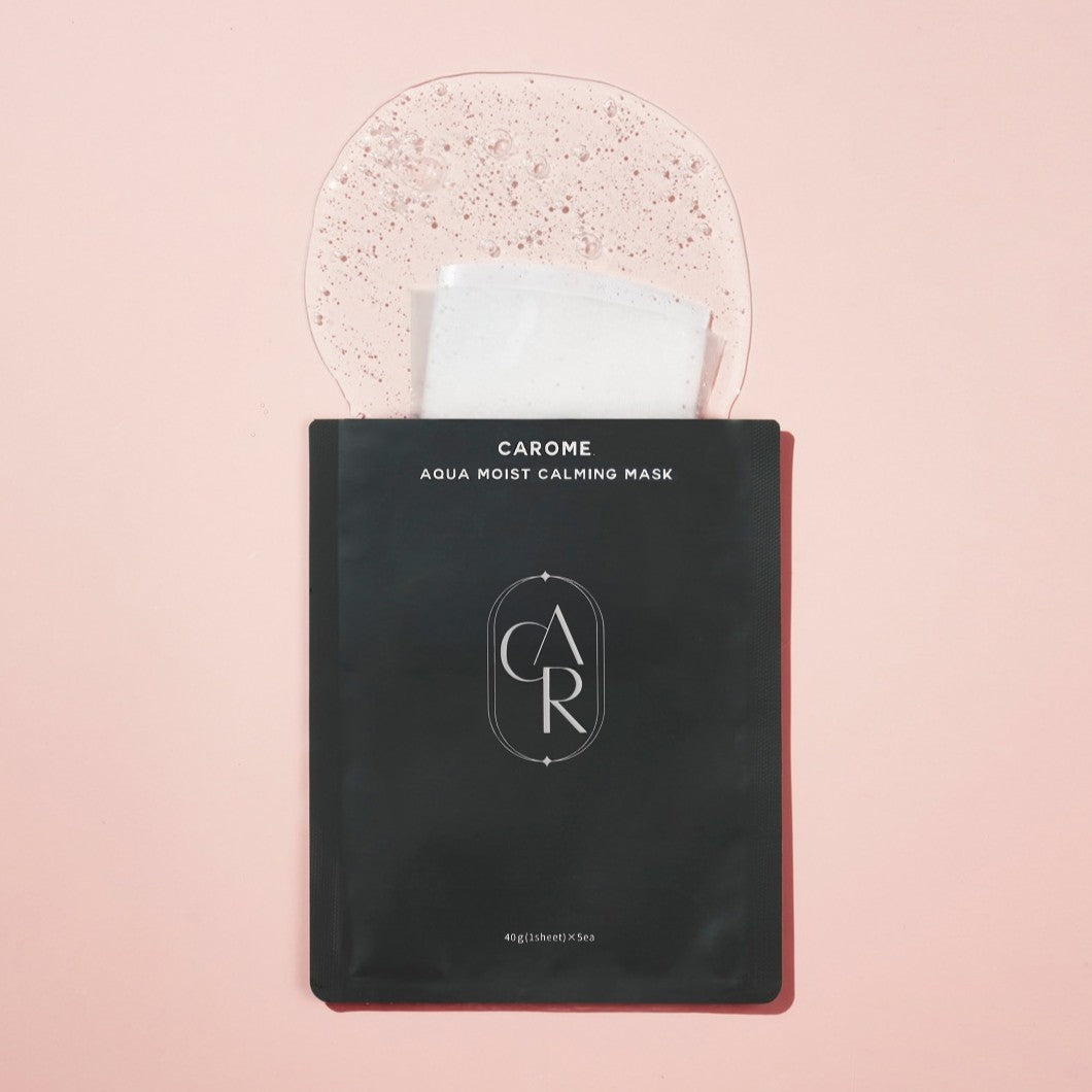 公式】CAROME.Skin | AQUA MOIST CALMING MASK | アクアモイスト