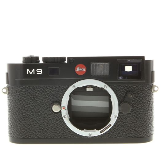 Leica M9 Digital Rangefinder Camera Body, Black Paint Finish {18MP