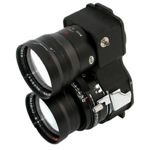 Mamiya-Sekor 180mm f/4.5 Super Seiko Lens for TLR, Black {49}