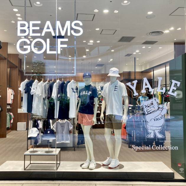 YALE】別注アイテム販売スタート！｜ビームス ゴルフ なんばパークス店