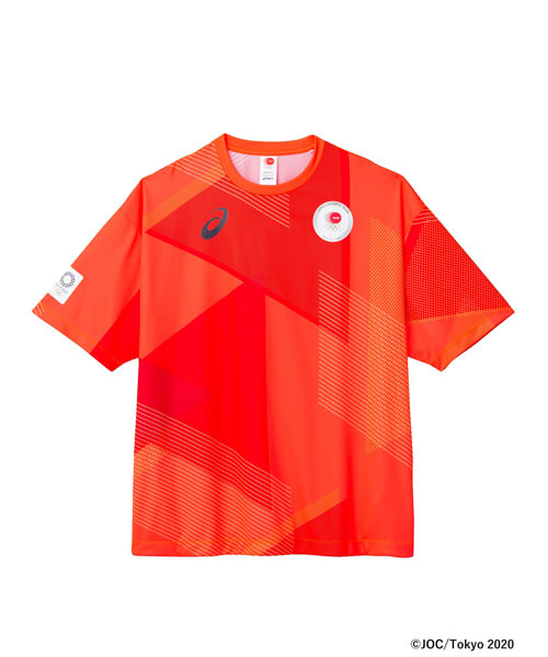 JOC公式ライセンス商品＜ASICS＞ 「TEAM RED®︎COLLECTION」Tシャツ2型