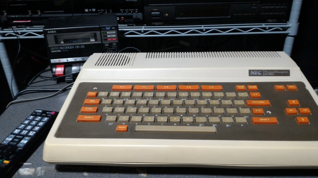 雑談】35年前のパソコン NEC PC-6001でちょっと遊んでみた。 - 底なし